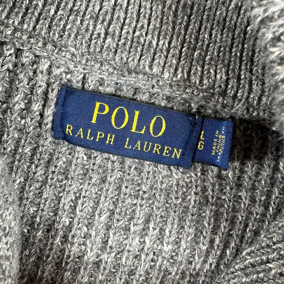 Polo by Ralph Lauren Gray Sweater - Picture 3 of 9
